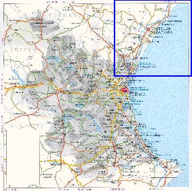 carte de  la province Province de Valence