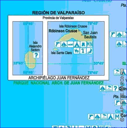 carte de  oblast Valparaiso