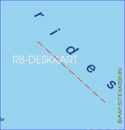 carte de Vanuatu en allemand