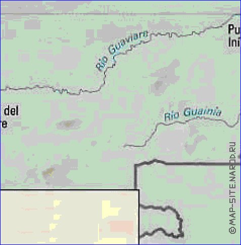 Administratives carte de Venezuela