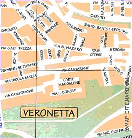 carte de Verone