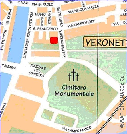 carte de Verone