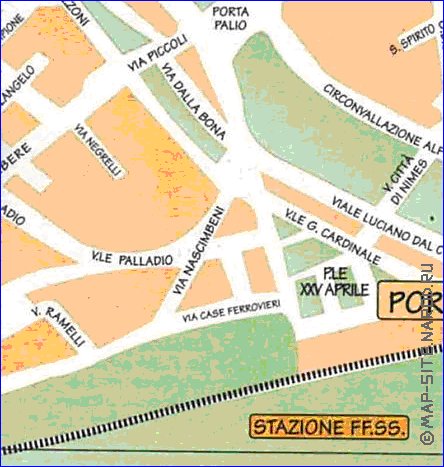 carte de Verone