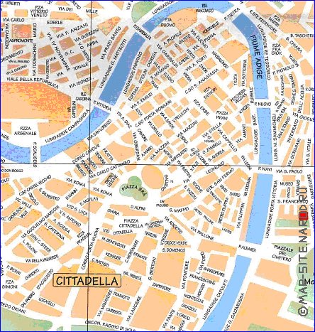 carte de Verone