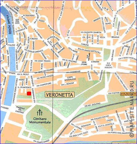 carte de Verone