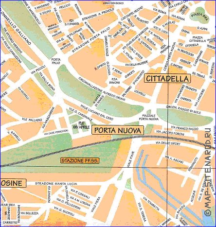 carte de Verone