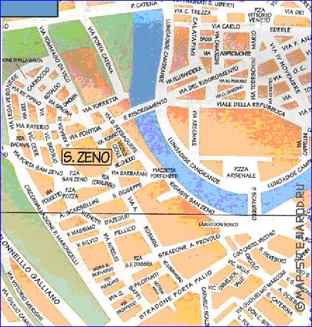 carte de Verone