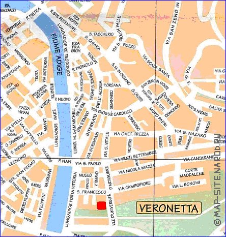 carte de Verone