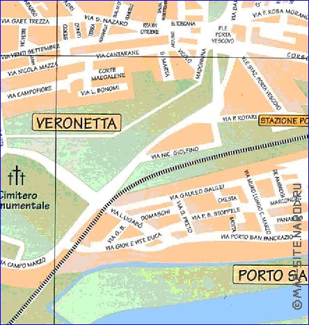 carte de Verone