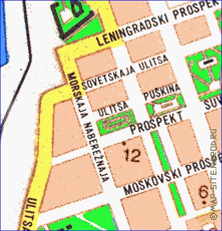 carte de Vyborg en langue finlandaise