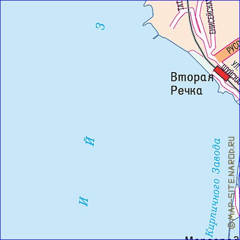 carte de Vladivostok