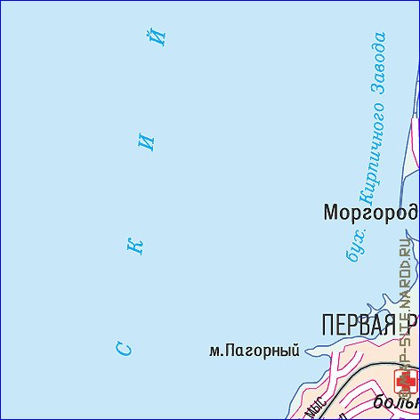 carte de Vladivostok