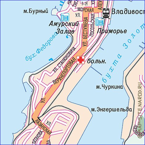 carte de Vladivostok