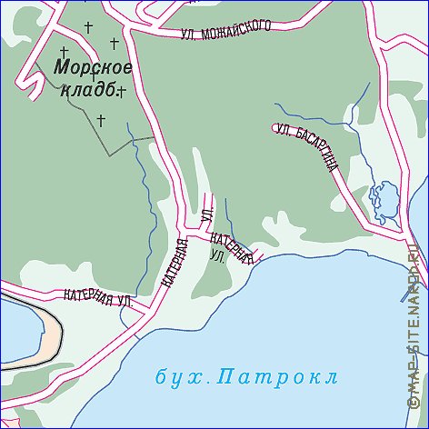 carte de Vladivostok