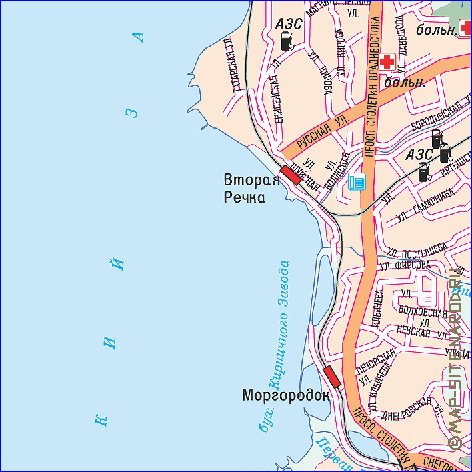 carte de Vladivostok