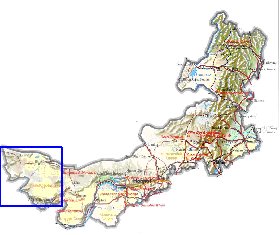 carte de Mongolie-Interieure