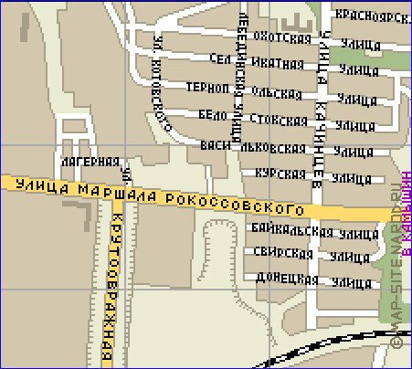 carte de Volgograd