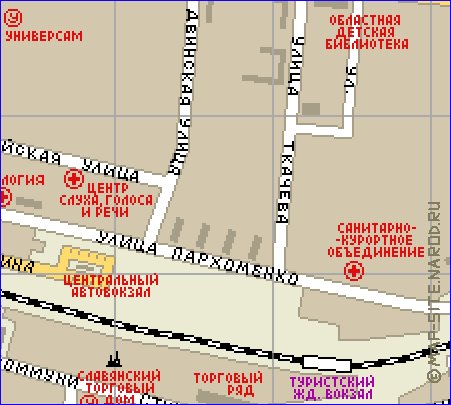 carte de Volgograd