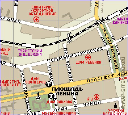 carte de Volgograd