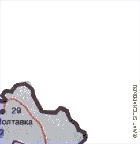 carte de Oblast de Volgograd