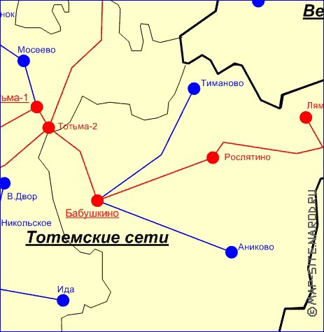 Вологодская область верховажье карта