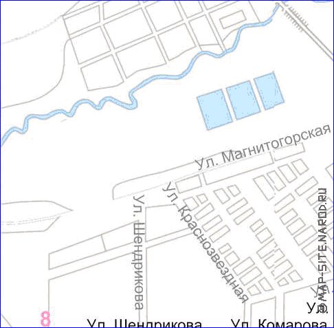 Transporte mapa de Voronej