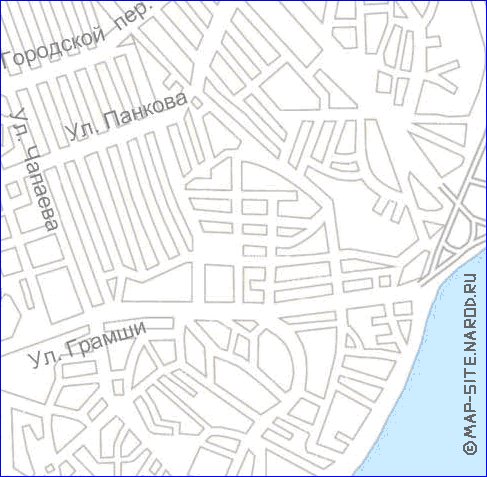 Transporte mapa de Voronej