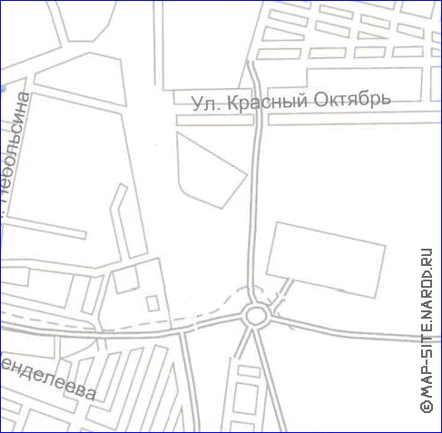 Transporte mapa de Voronej