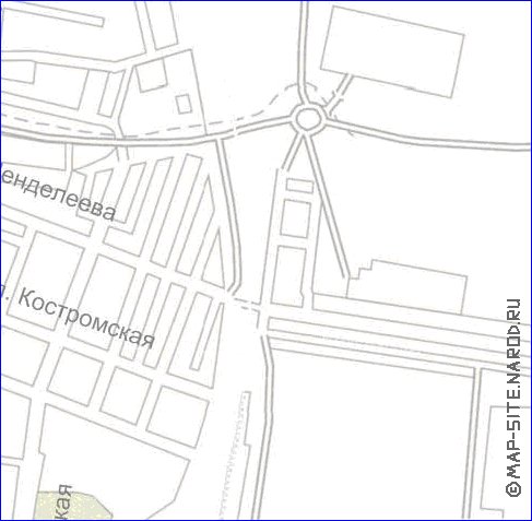 Transporte mapa de Voronej