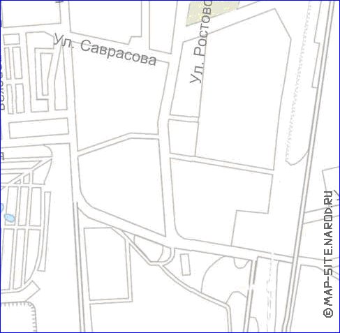 Transporte mapa de Voronej