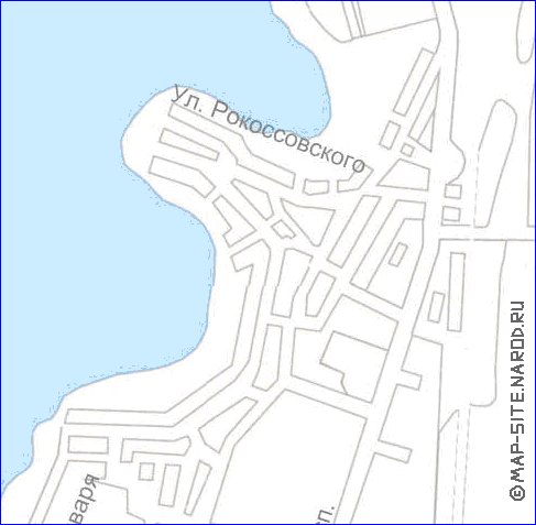 Transporte mapa de Voronej