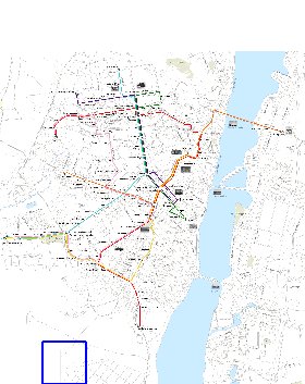 Transport carte de Voronej