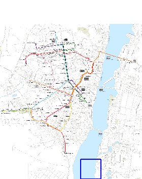 Transport carte de Voronej