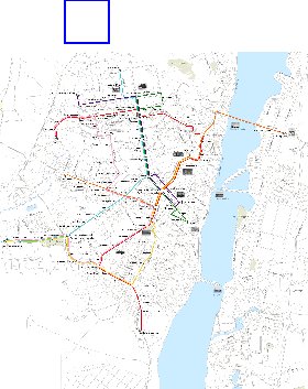 Transport carte de Voronej