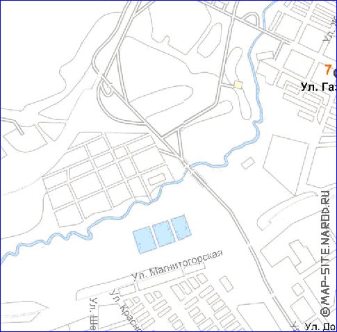 Transporte mapa de Voronej