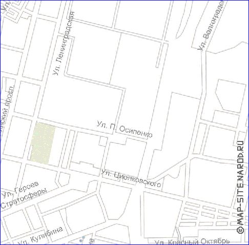 Transporte mapa de Voronej