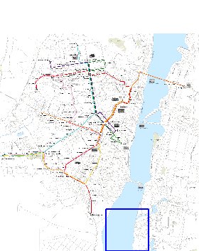 Transport carte de Voronej