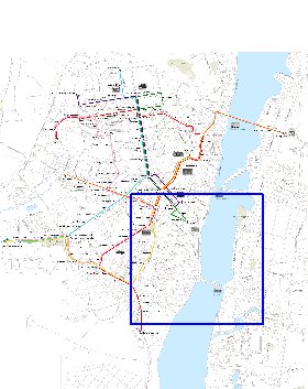 Transport carte de Voronej