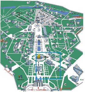 carte de Centre panrusse des expositions en anglais